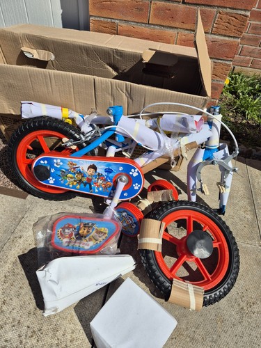 Paw patrol kids bike with - kids,