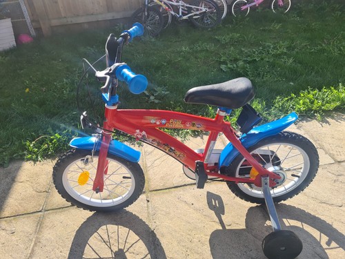 Paw patrol childs bike - patrol,